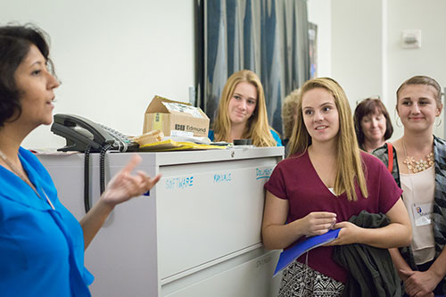 Event Connects High School Girls with Female Scientists | Student Affairs