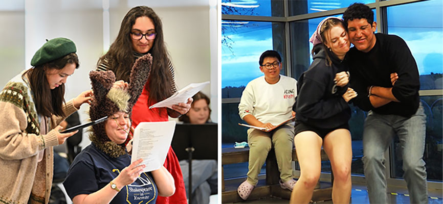 UC Merced Shakespeare in Yosemite performers