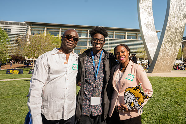 Student with Parents