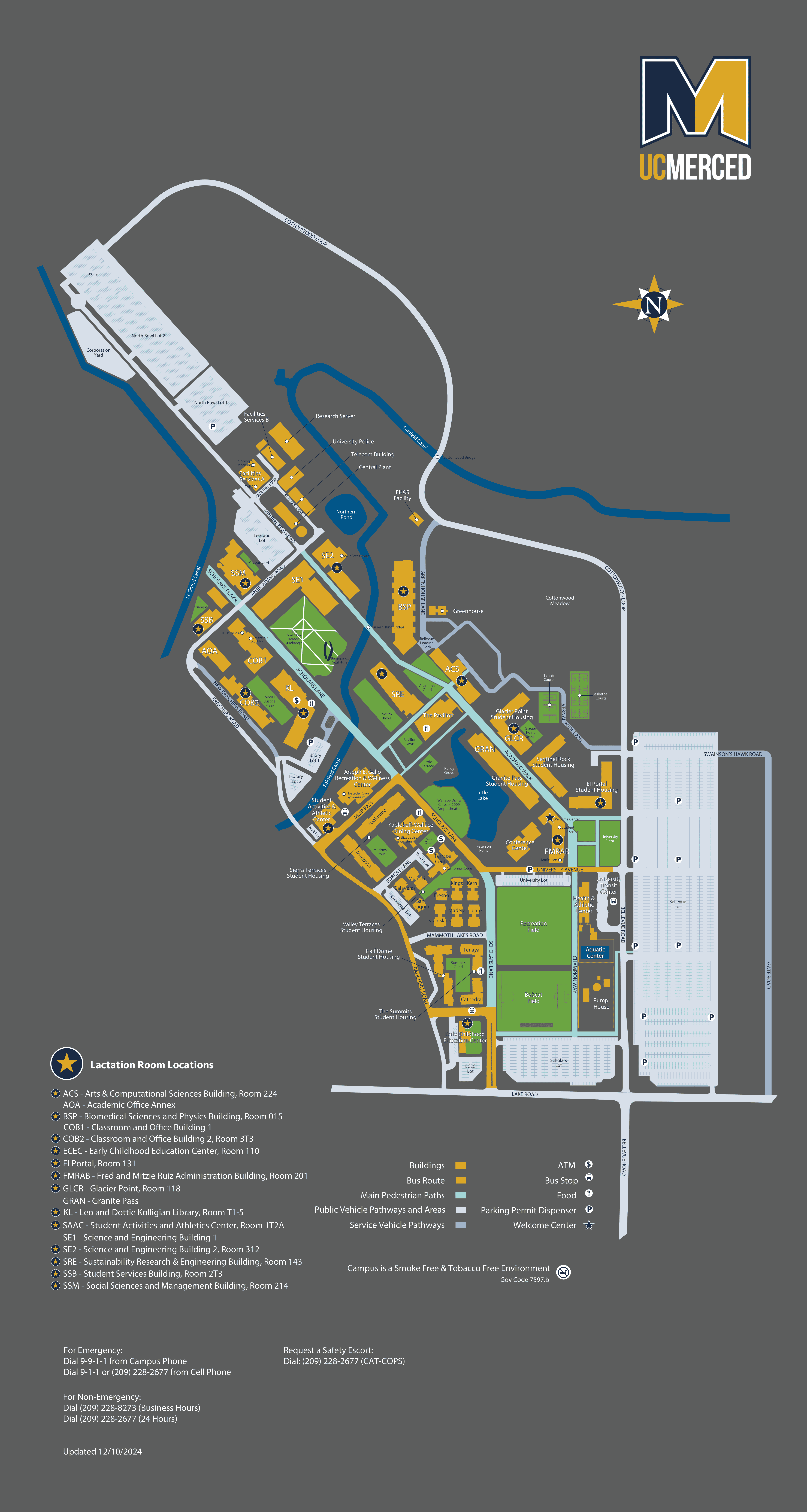 Lactation Rooms Map